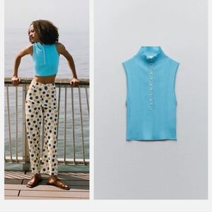 Zara Sleeveless Knit Top